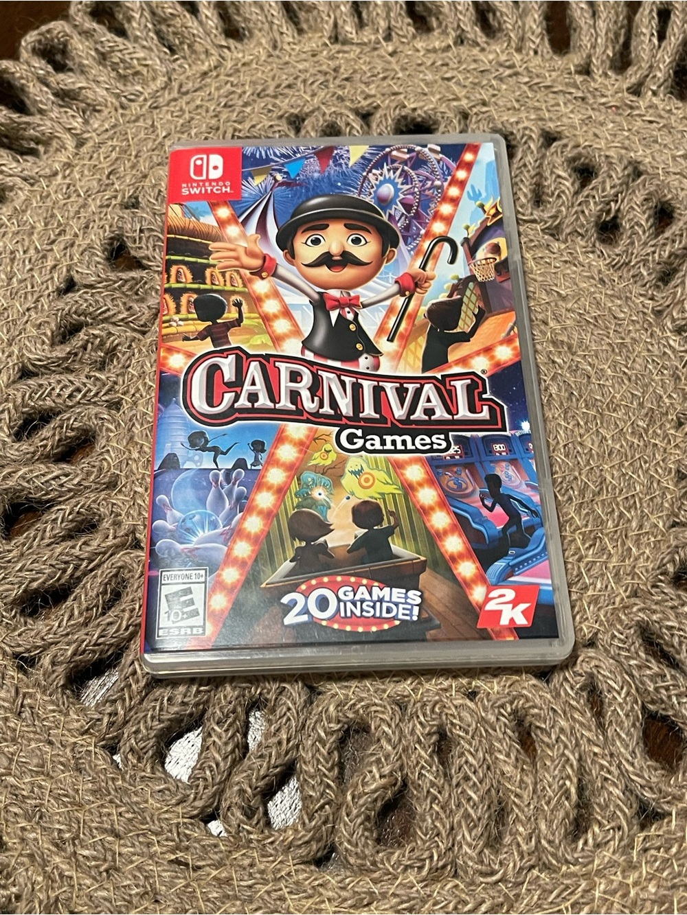 Carnival Games for Nintendo Switch - Red & Blue Case by 2K